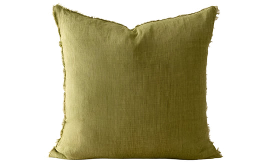 Lina Linen Dark Moss