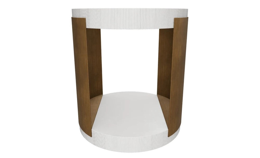 Cavette end table