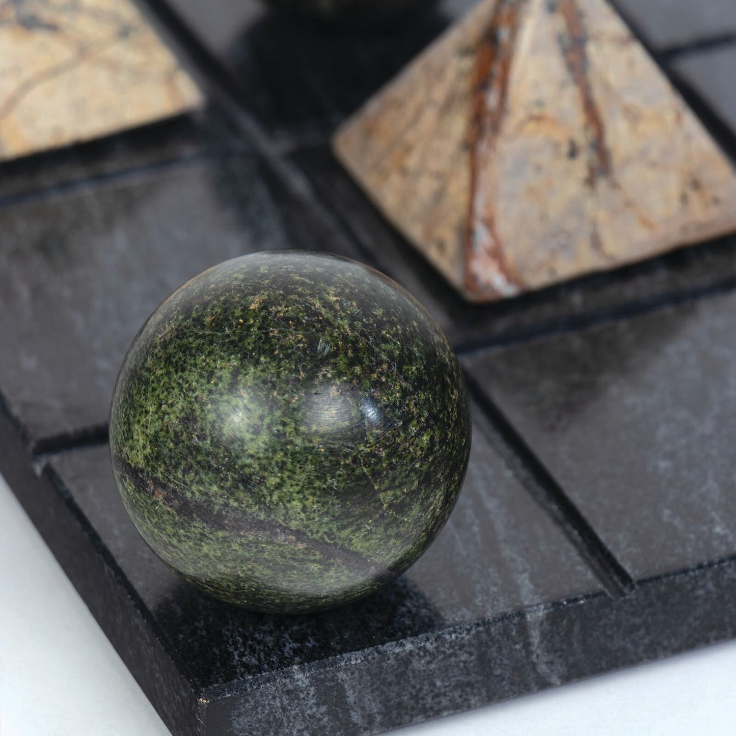Tic Tac Toe Marble Board
