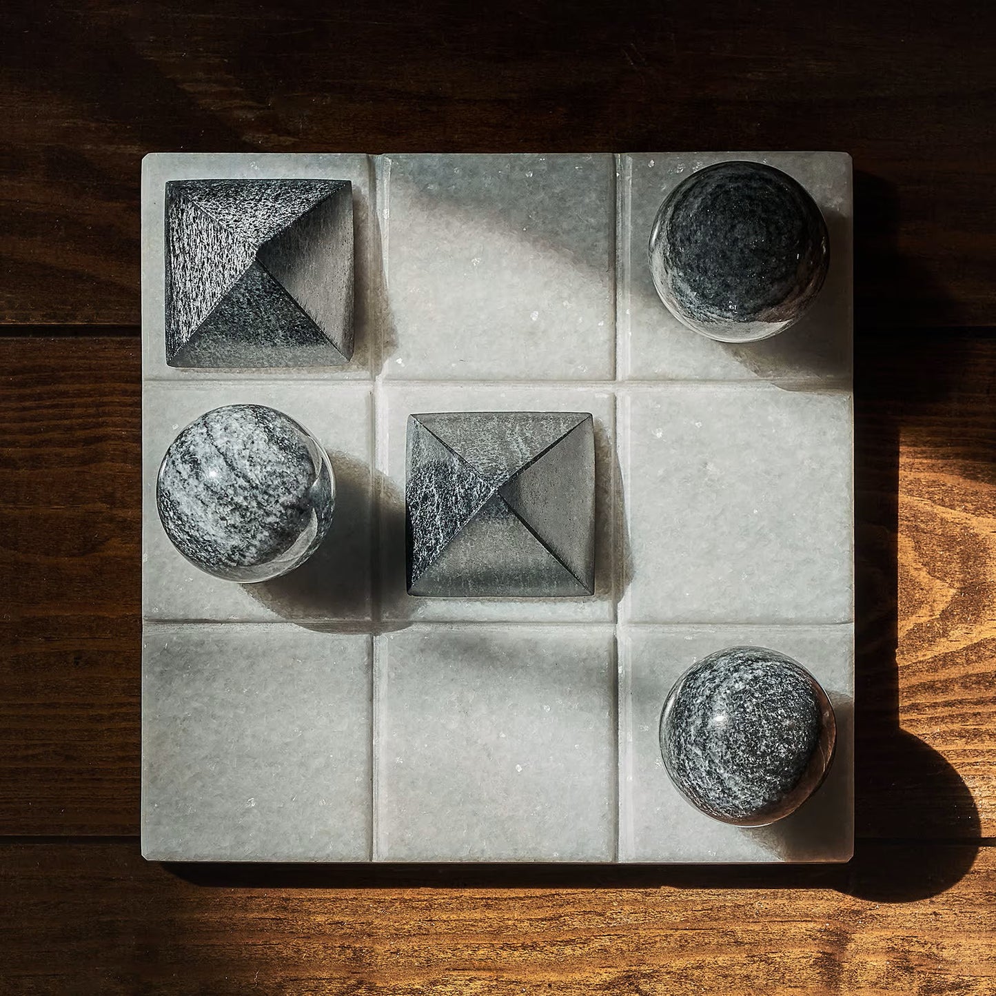 Tic Tac Toe Marble Board