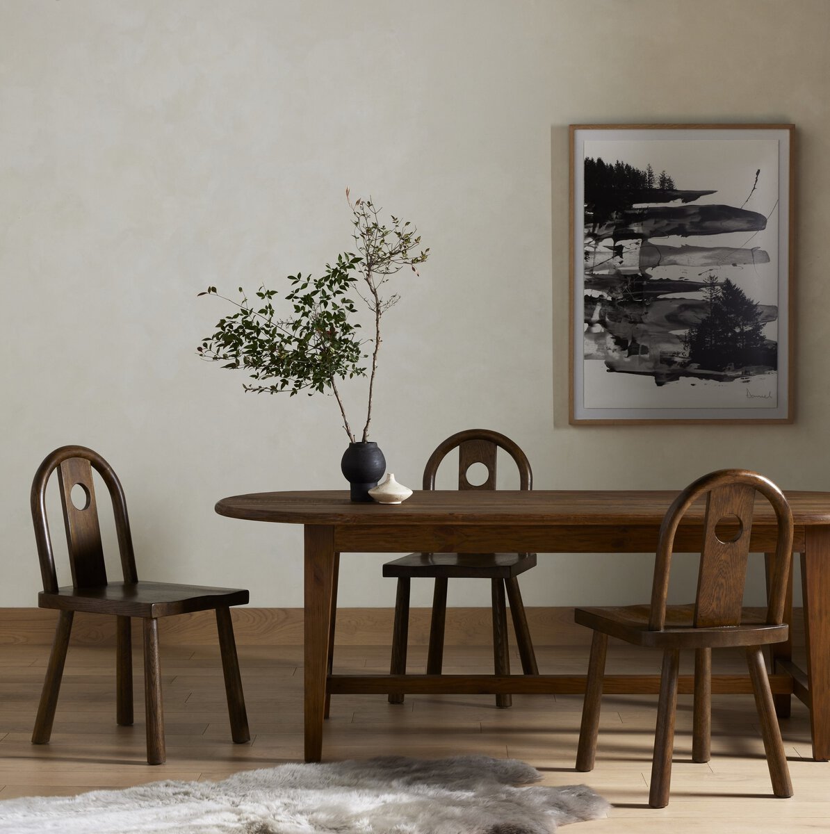 Lalo Lambskin Ombre Rug