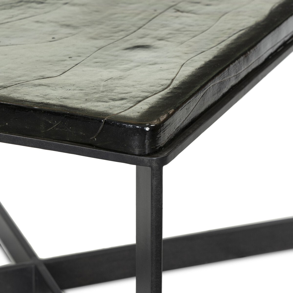 Lennie Cast Glass Bunching Table