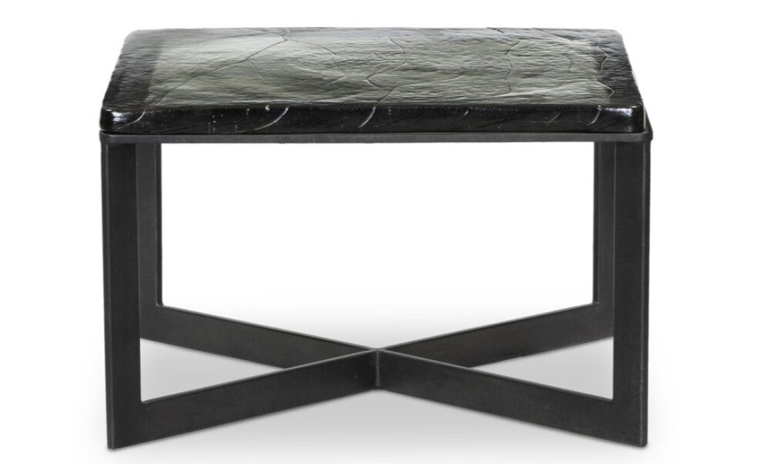 Lennie Cast Glass Bunching Table