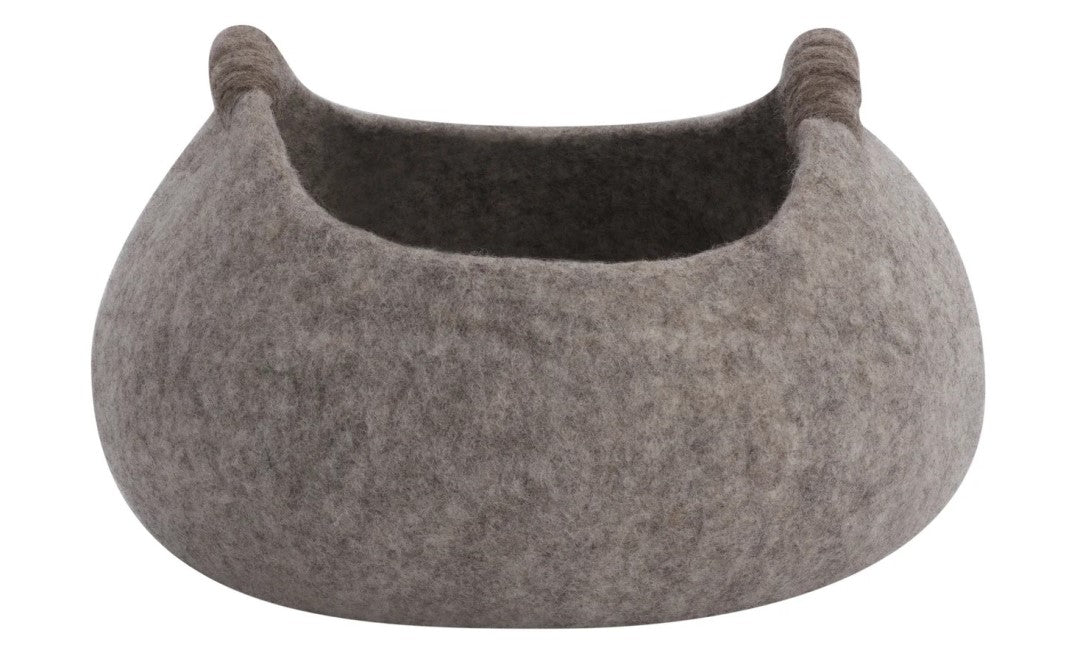 Modwool Felt Handle Basket - small