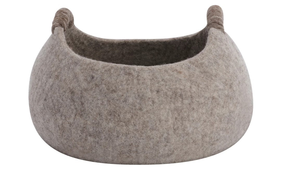 Modwool Felt Handle Basket - large