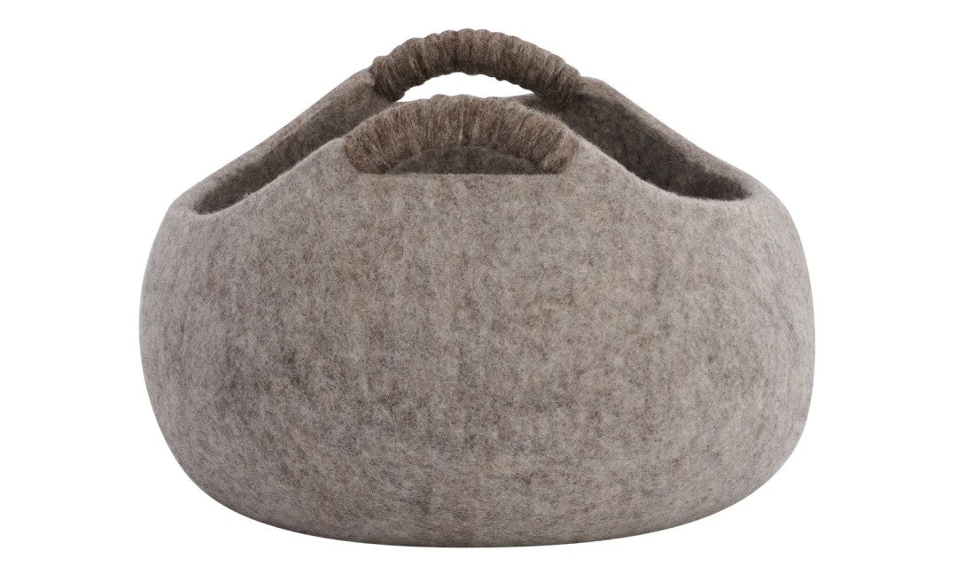 Modwool Felt Handle Basket - large
