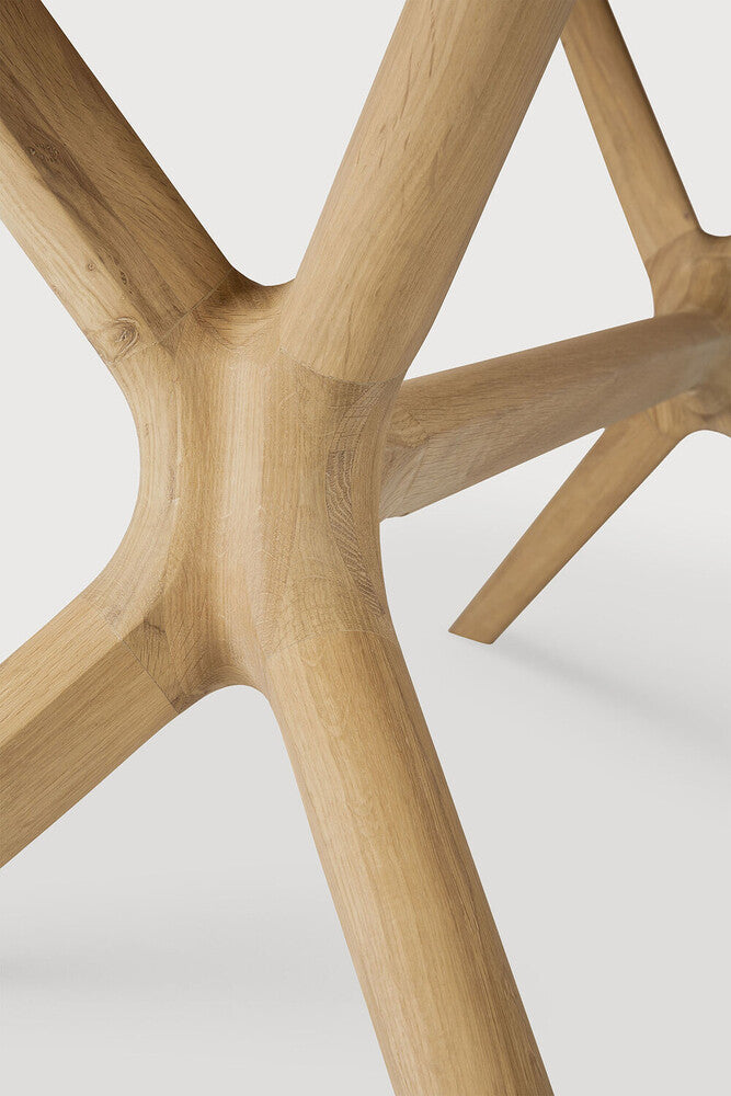 X Oak Dining Table