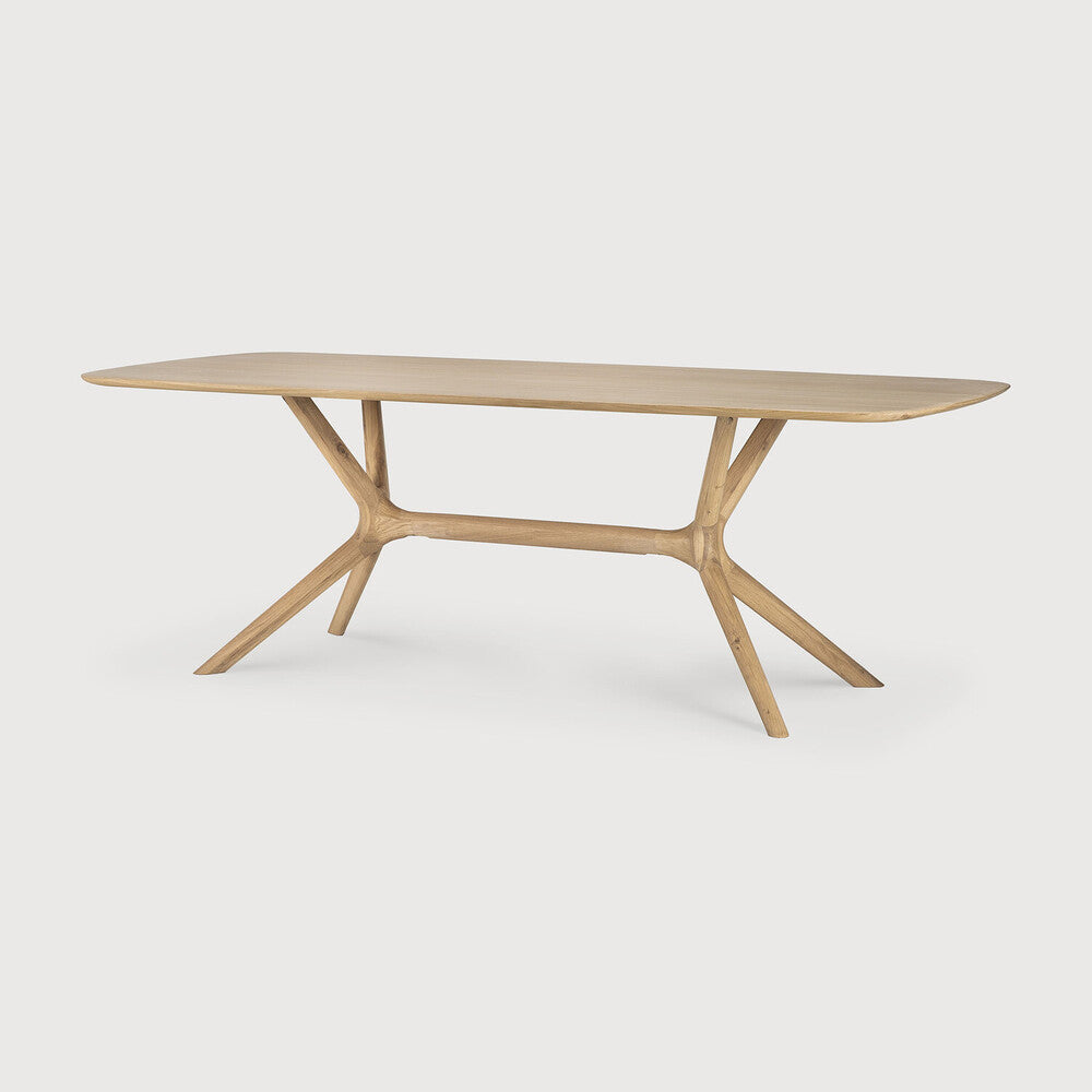 X Oak Dining Table