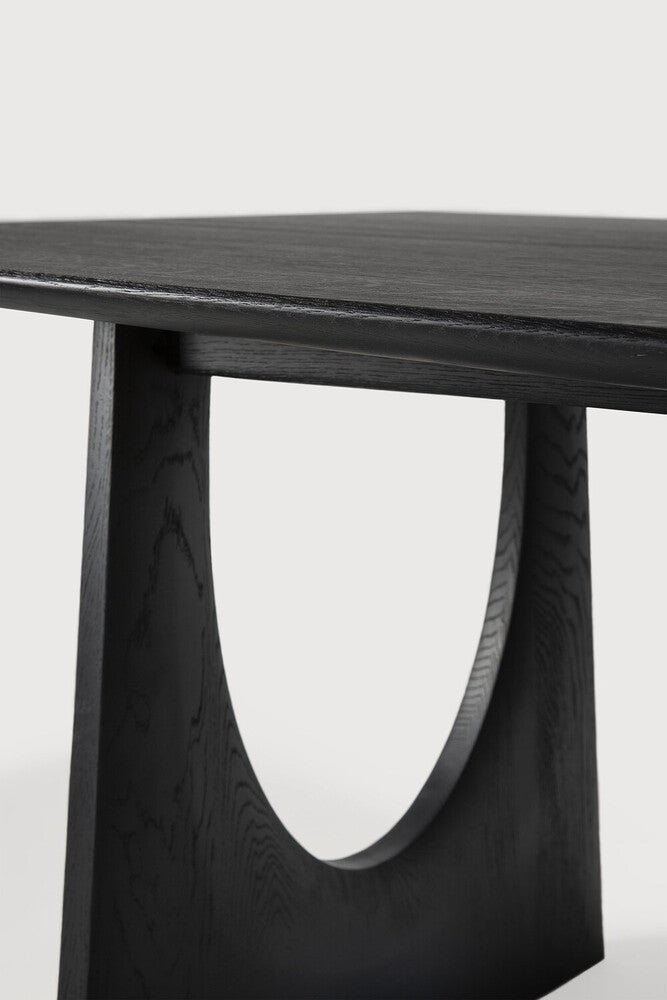 Geometric Oak dining table