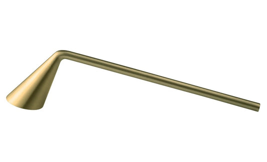 Nox Candle Snuffer Brass Metallic