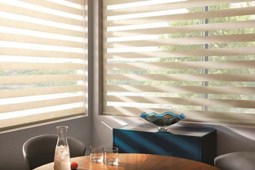 Designer Banded Shades