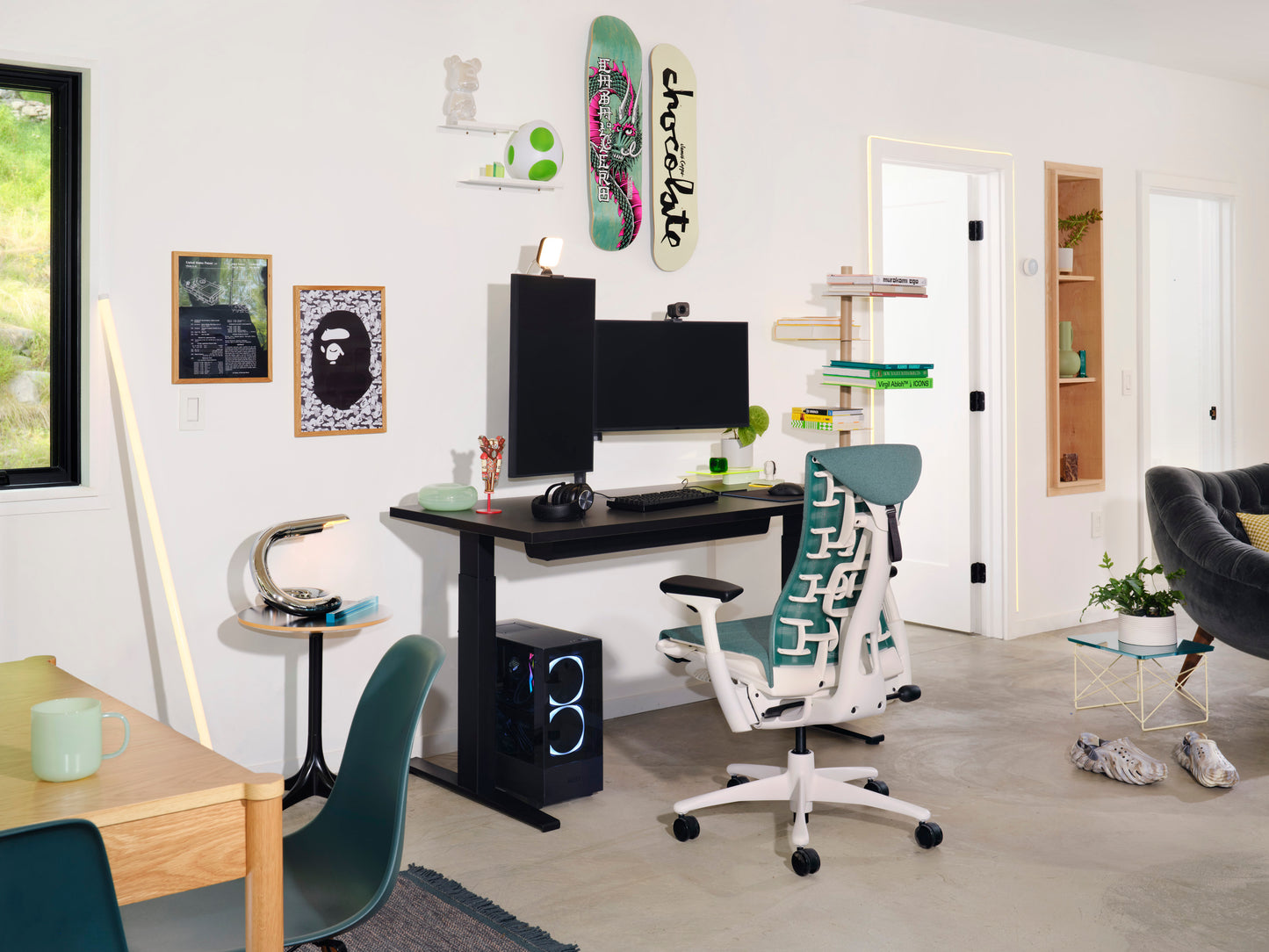 Herman Miller X Logitech G Embody® Gaming Chair Galaxy/White