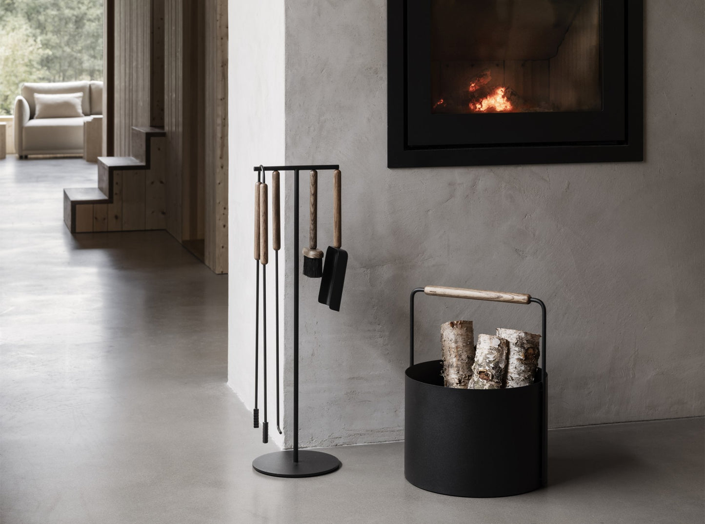 Ashi Fireplace Tool Set - 5 Pc.