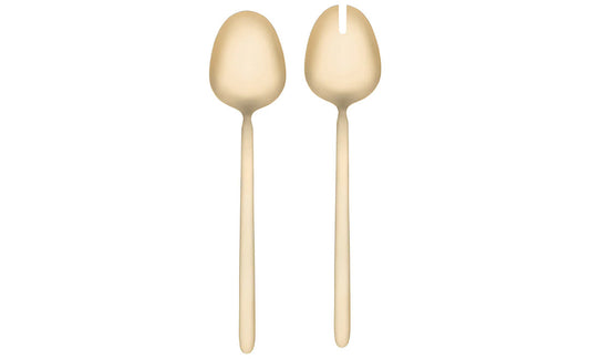 Stella Salad Servers Champagne
