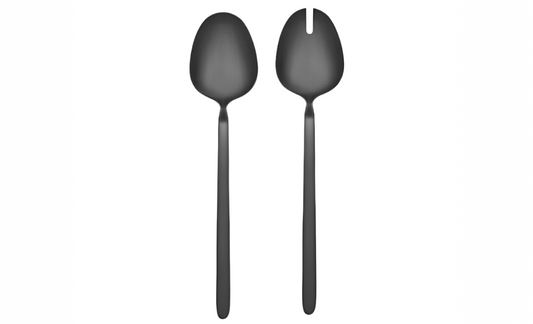 Stella Salad Servers Black