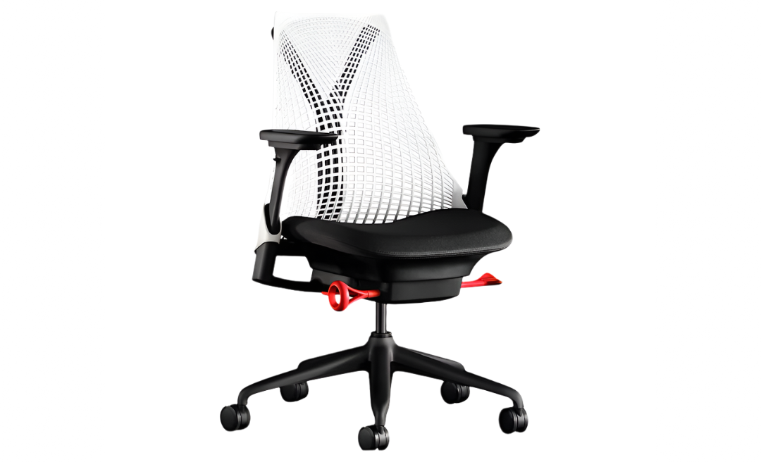 Herman Miller Sayl® Gaming Chair White/Red