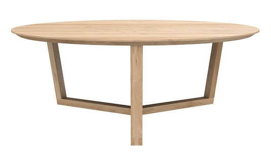 Tripod Oak Coffee Table