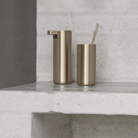 Modo Soap Dispenser Brass