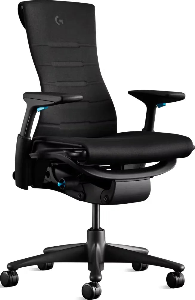 Herman Miller X Logitech G Embody® Gaming Chair Cyan/Black