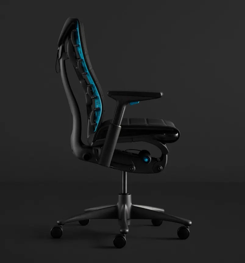 Herman Miller X Logitech G Embody® Gaming Chair Cyan/Black