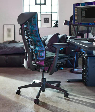 Herman Miller X Logitech G Embody® Gaming Chair Cyan/Black