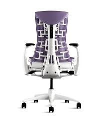 Herman Miller X Logitech G Embody® Gaming Chair Amethyst/White