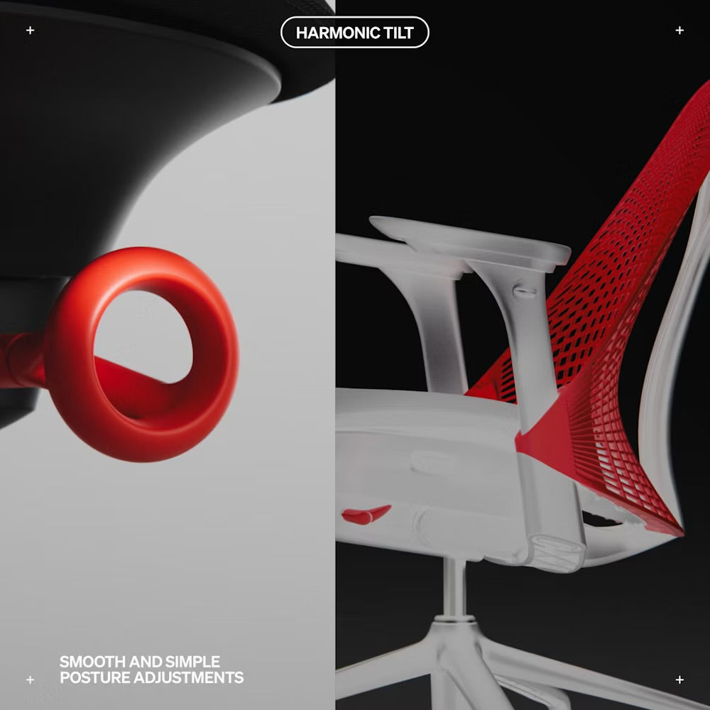 Herman Miller Sayl® Gaming Chair Red