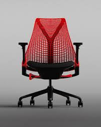 Herman Miller Sayl® Gaming Chair Red