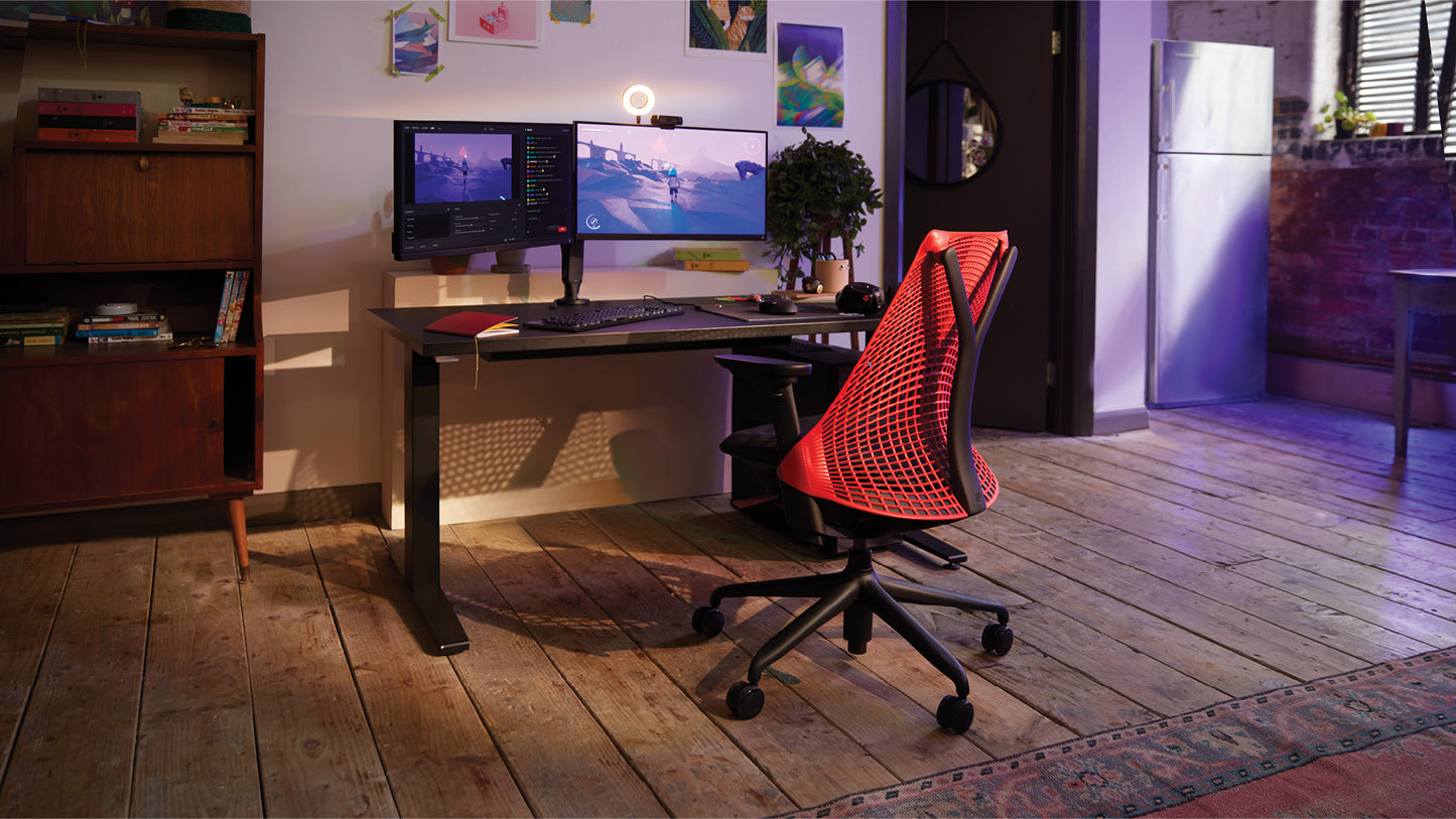 Herman Miller Sayl® Gaming Chair Red