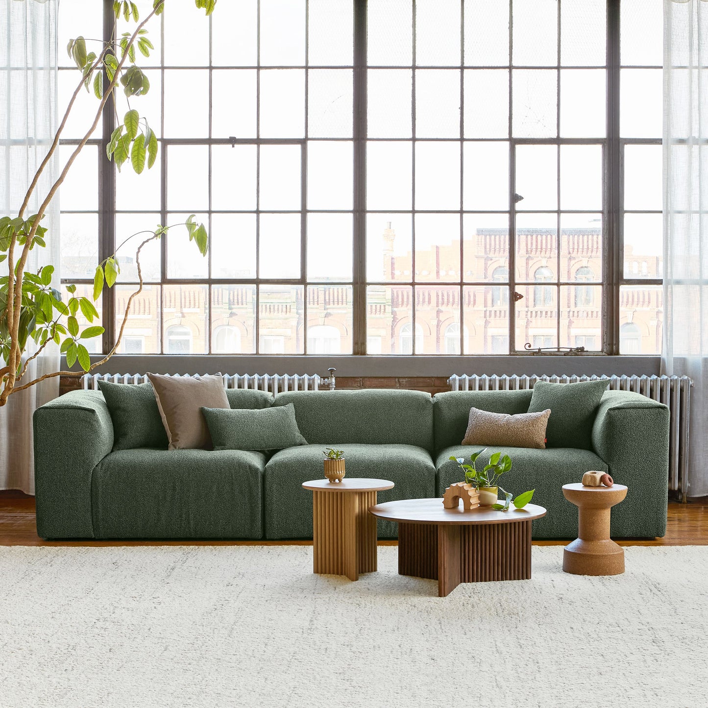 Nest Modular 3-PC Sofa
