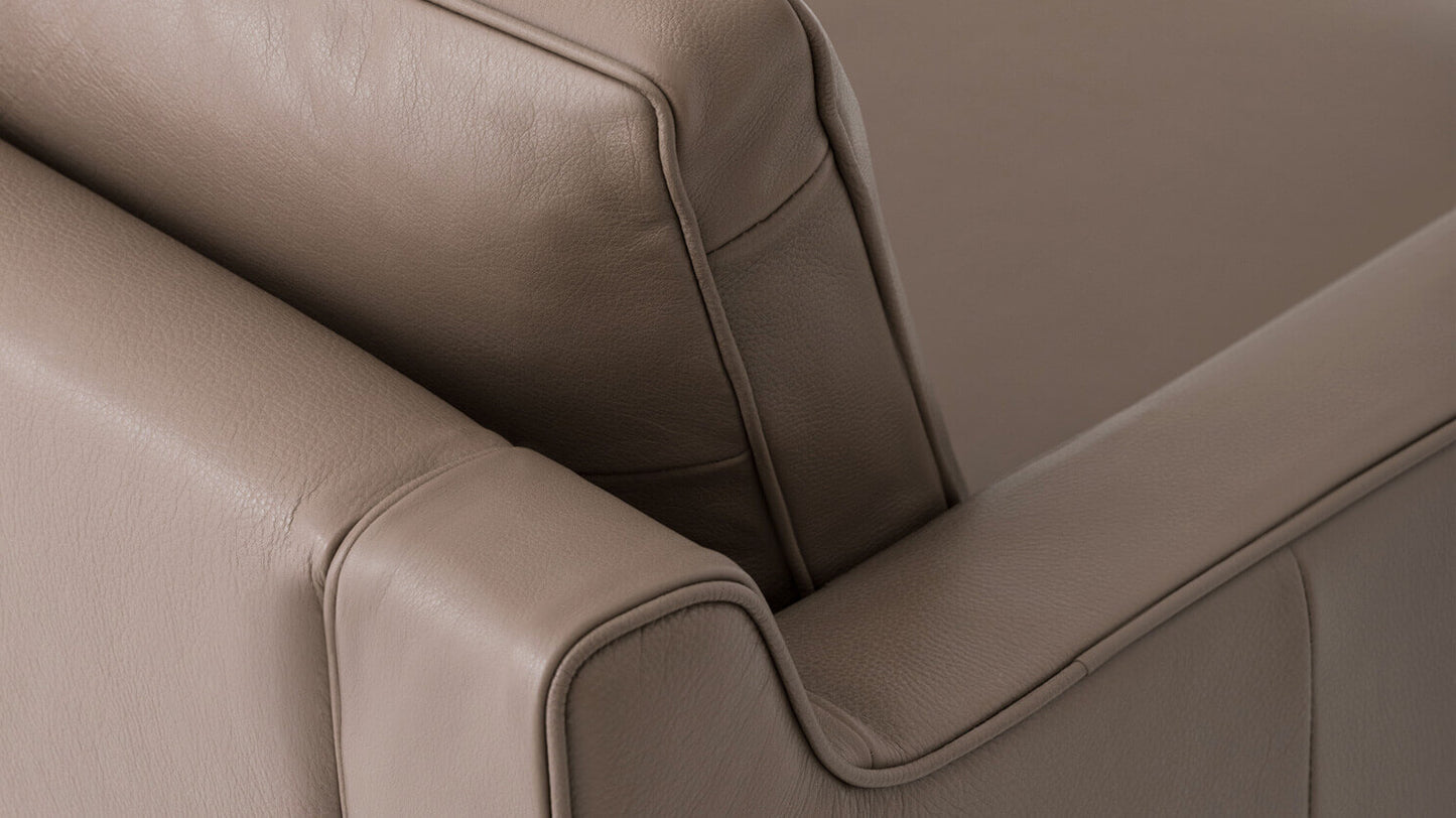 Skye 2-Piece Sectional Sofa With Chaise leather
