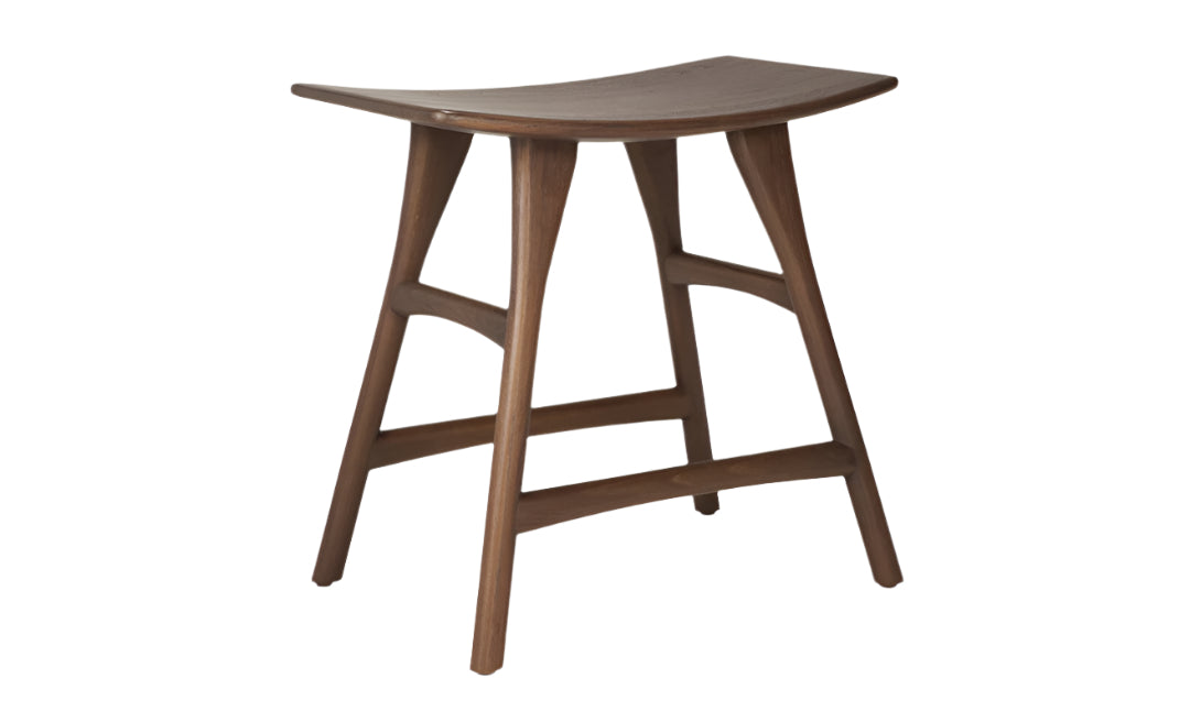 Osso Stool Teak Brown