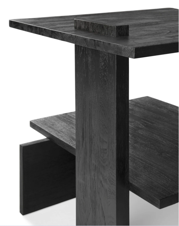 Abstract side table