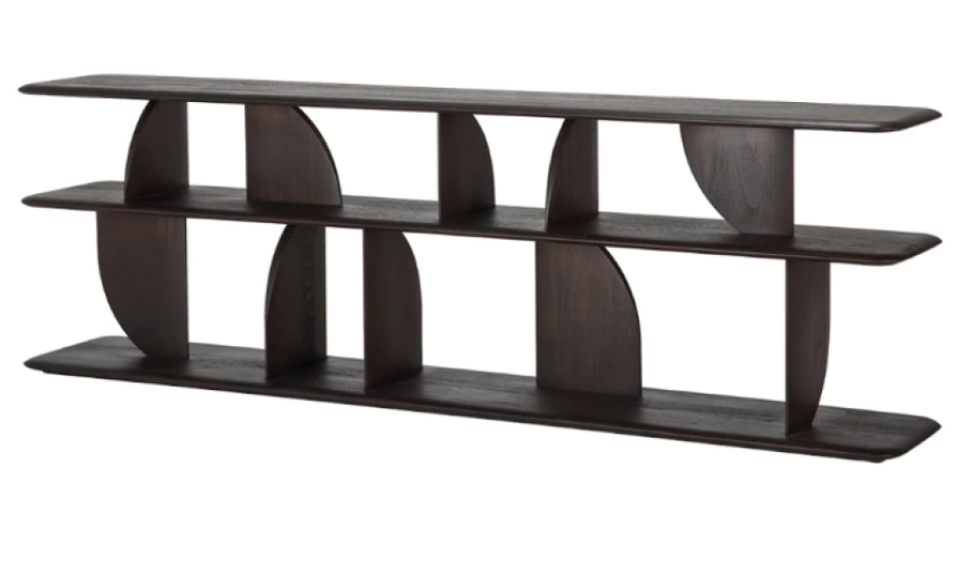 Geometric sofa console