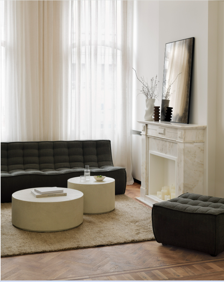 Elements round coffee table