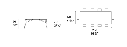 Abrey Rectangular