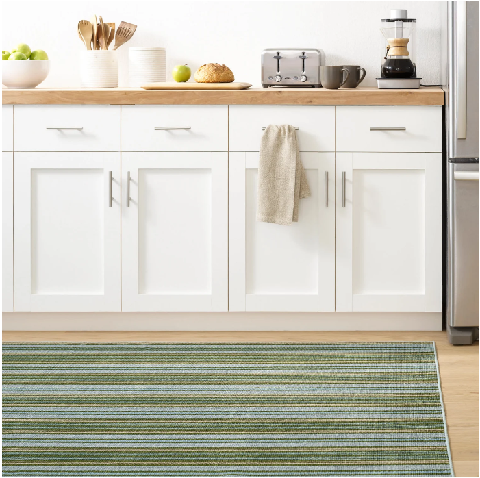 Caravan Stripe Machine Washable Rug