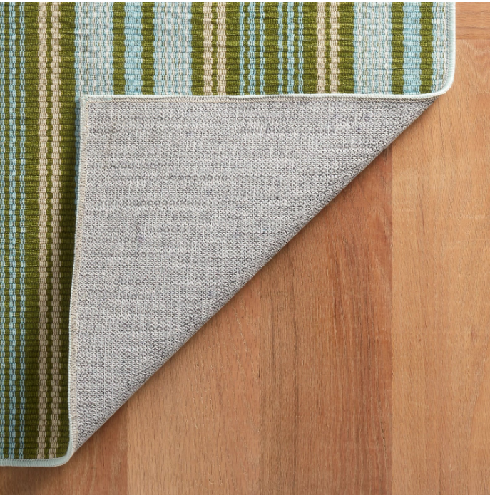 Caravan Stripe Machine Washable Rug