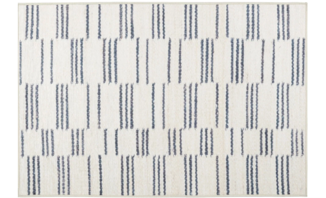 Leni Oatmeal Machine Washable Rug