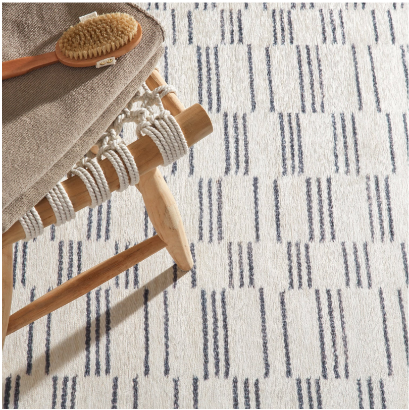 Leni Oatmeal Machine Washable Rug