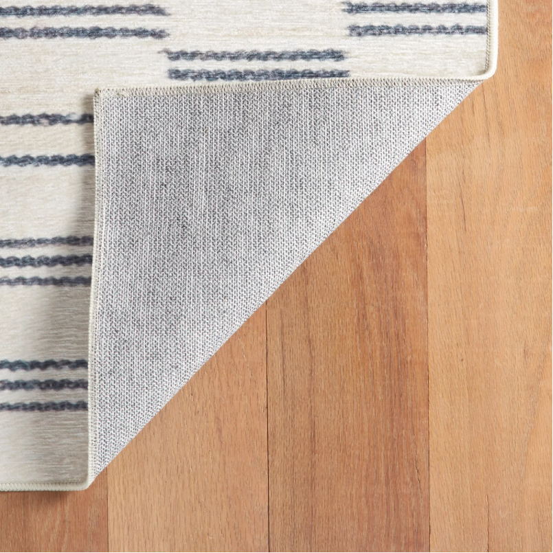 Leni Oatmeal Machine Washable Rug