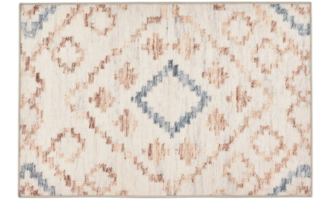 Jelly Roll Sky Machine Washable Rug