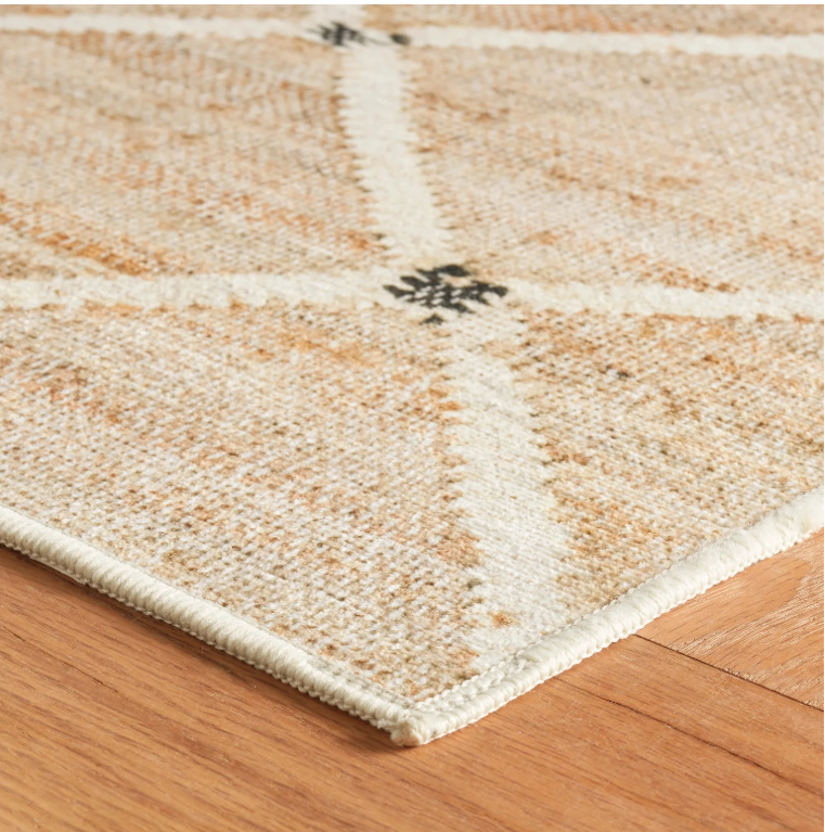 Kali Natural Machine Washable Rug