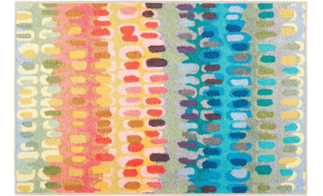 Paint Chip Machine Washable Rug