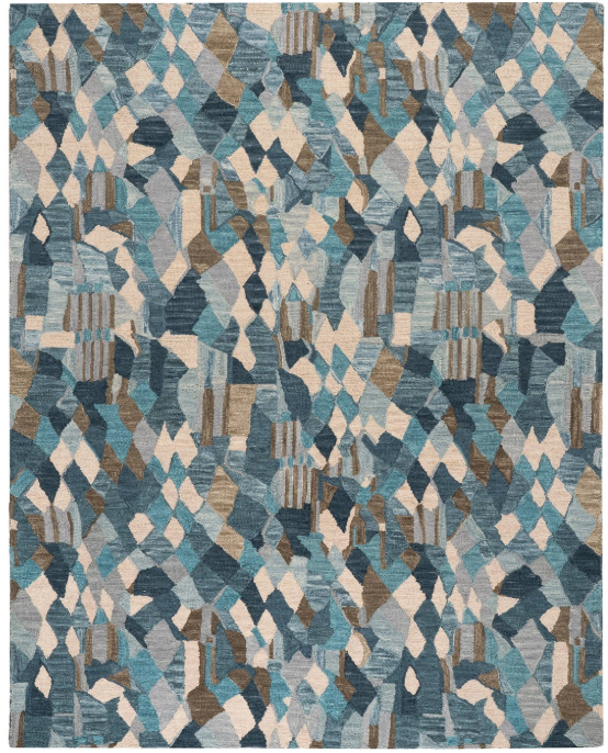 Deer Leap Hand-Hooked Wool Rug