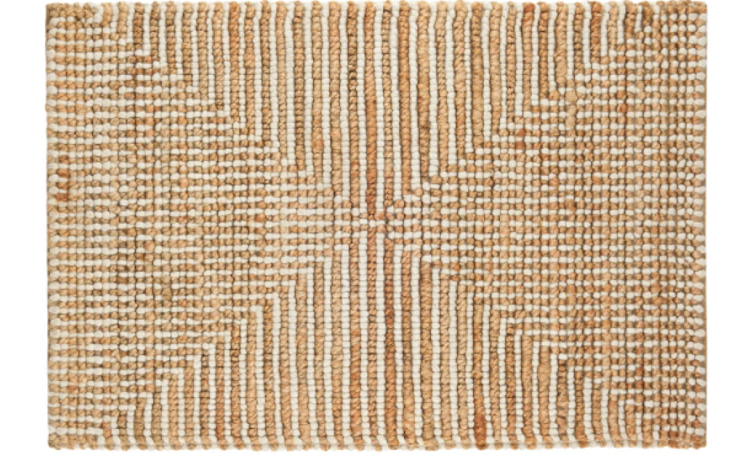 Kelan Ivory Handwoven Jute Rug