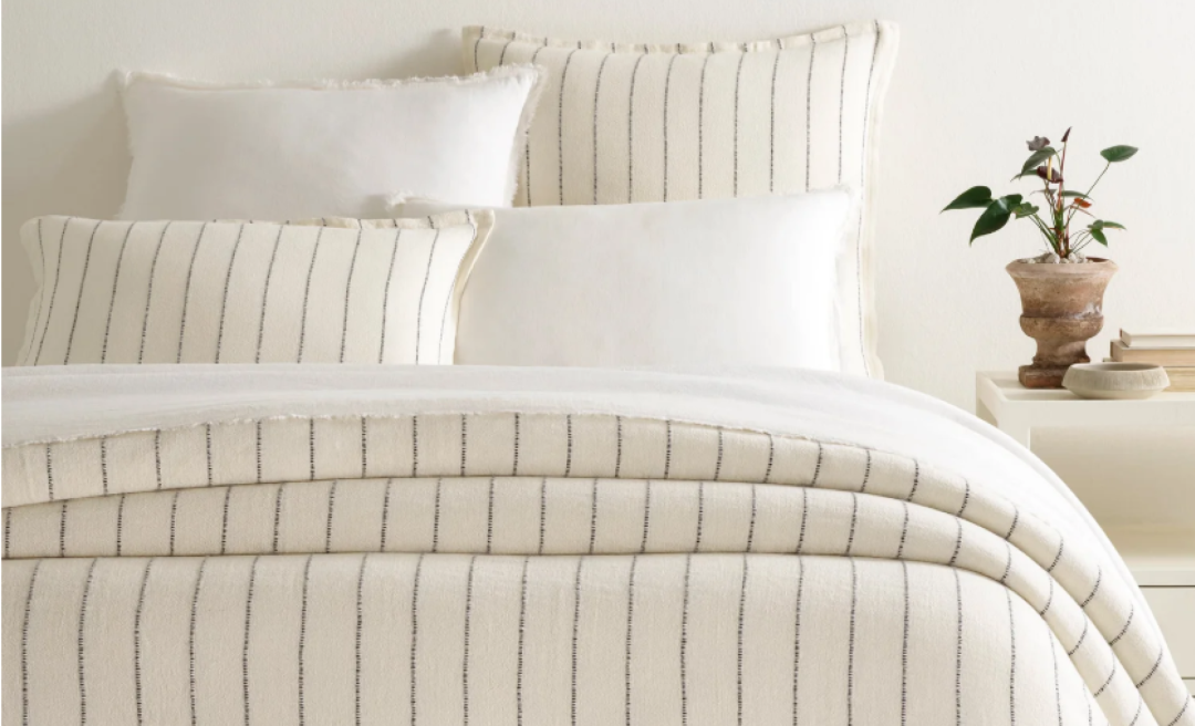 Leigh Linen Iron Duvet Cover