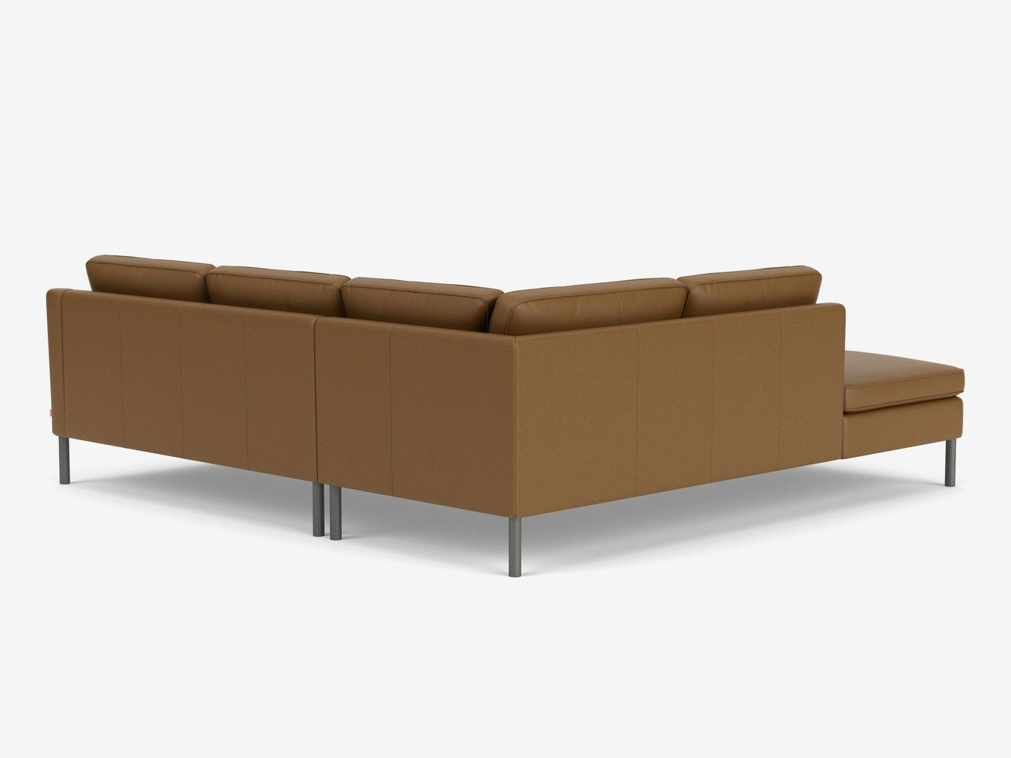 Skye 2-piece sectional sofa with Corner Chaise leather