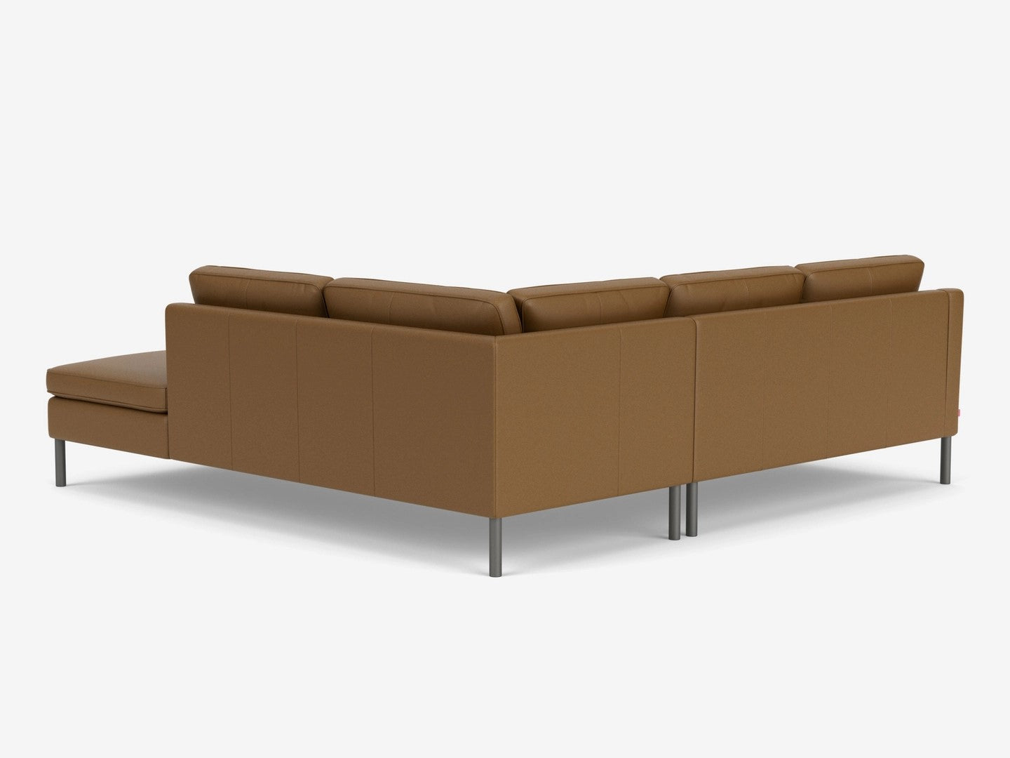 Skye 2-piece sectional sofa with Corner Chaise leather