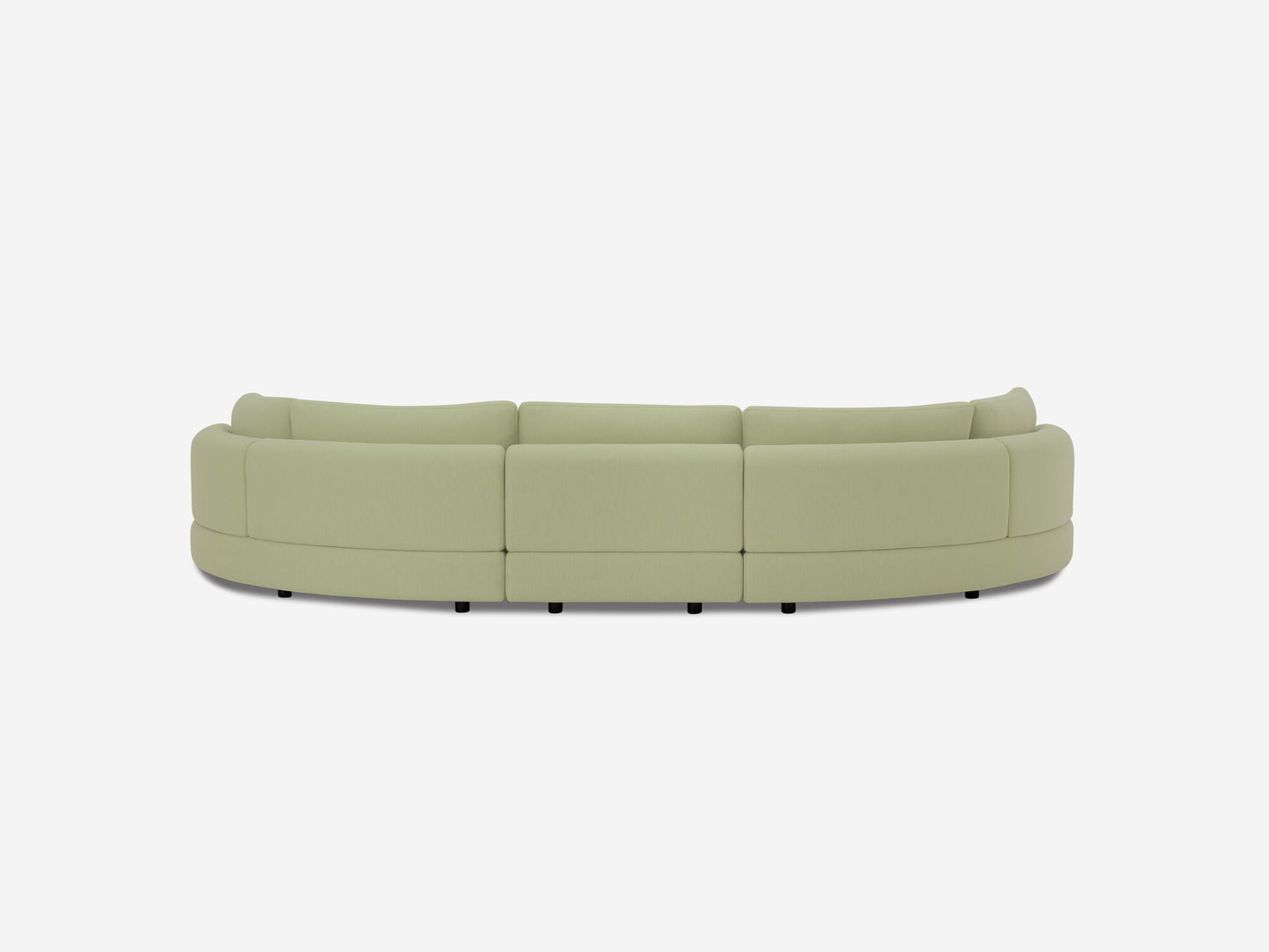 Stage Moon 3-Piece Curved Sectional Sofa